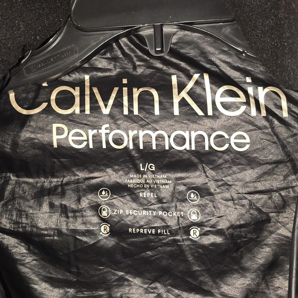 Calvin Klein Performance Repel Puffer Coat Repreve Fill  Womens Size Large - Picture 10 of 15